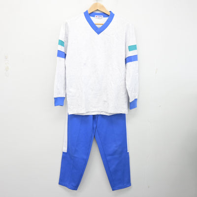 【中古】兵庫県 有野北中学校 女子制服 3点 (ジャージ 上・体操服 上・ジャージ 下) sf103795