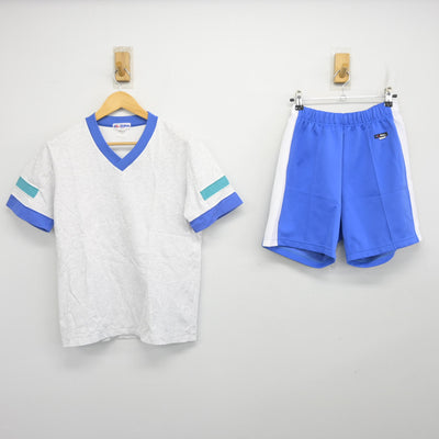 【中古】兵庫県 有野北中学校 女子制服 2点 (体操服 上・体操服 下) sf103799
