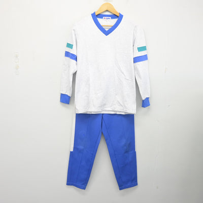 【中古】兵庫県 有野北中学校 女子制服 3点 (ジャージ 上・体操服 上・ジャージ 下) sf103801
