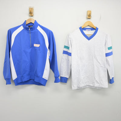 【中古】兵庫県 有野北中学校 女子制服 3点 (ジャージ 上・体操服 上・ジャージ 下) sf103801