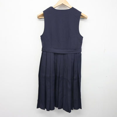 【中古】東京都 東調布中学校 女子制服 2点 (ブレザー・ジャンパースカート) sf103802