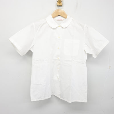 【中古】東京都 東調布中学校 女子制服 2点 (ブラウス・ジャンパースカート) sf103803