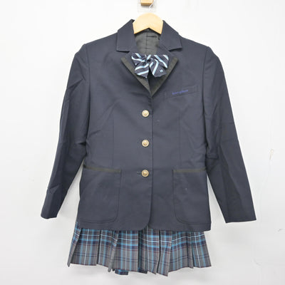 【中古】東京都 宝仙学園順天堂大学系属理数インター高等学校 女子制服 4点 (ブレザー・スカート・スカート) sf103808
