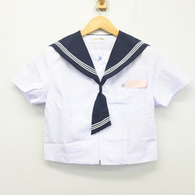 【中古】大分県 大分市立城南中学校 女子制服 3点 (セーラー服・スカート) sf103815