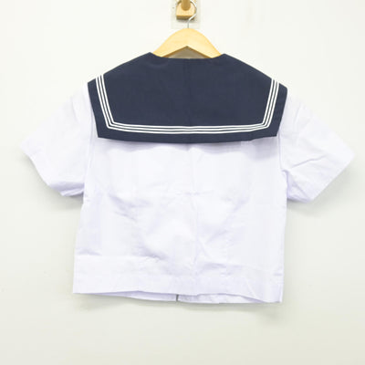【中古】大分県 大分市立城南中学校 女子制服 3点 (セーラー服・スカート) sf103815