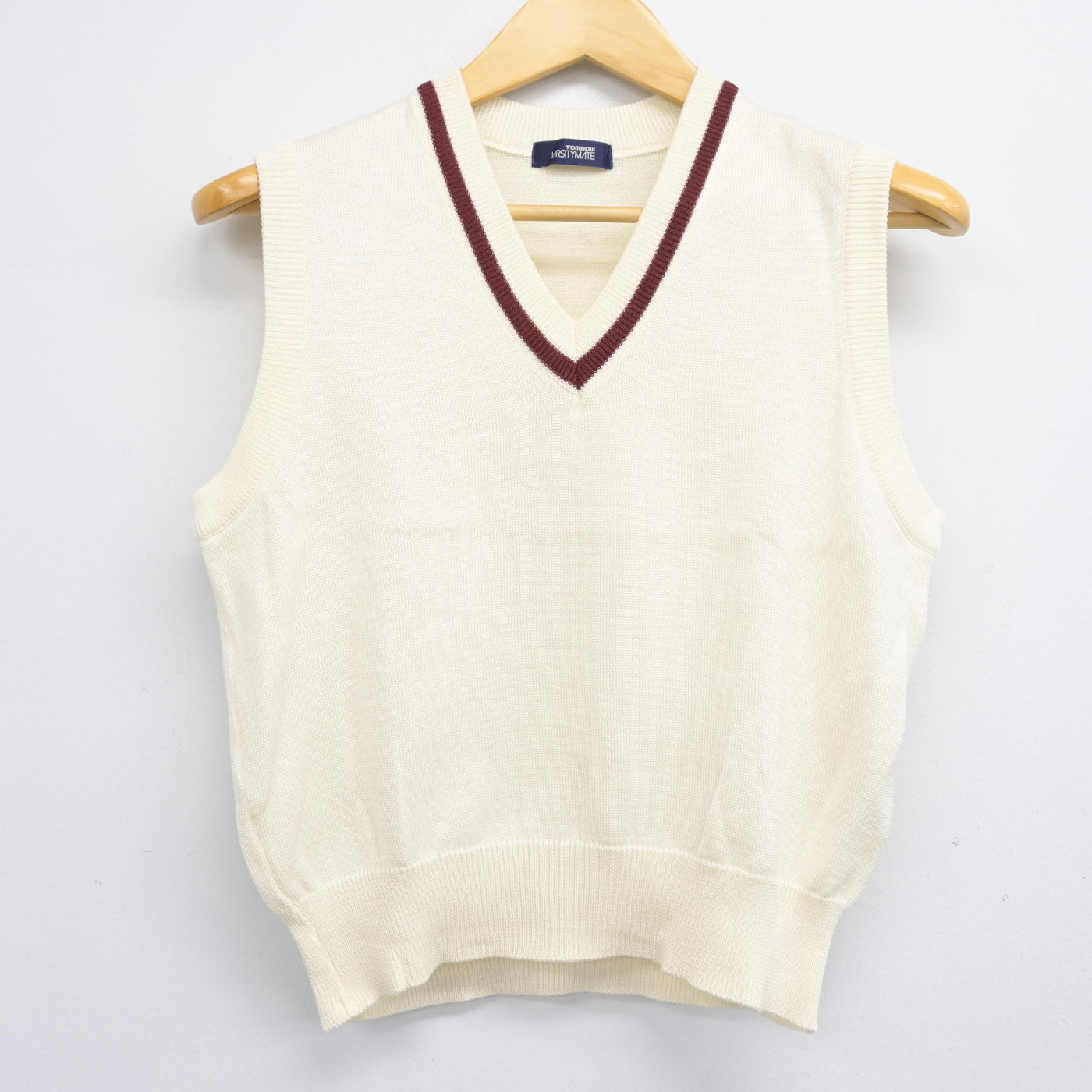 【中古】秋田県 秋田令和高等学校 女子制服 2点 (ニットベスト・セーラー服) sf103819