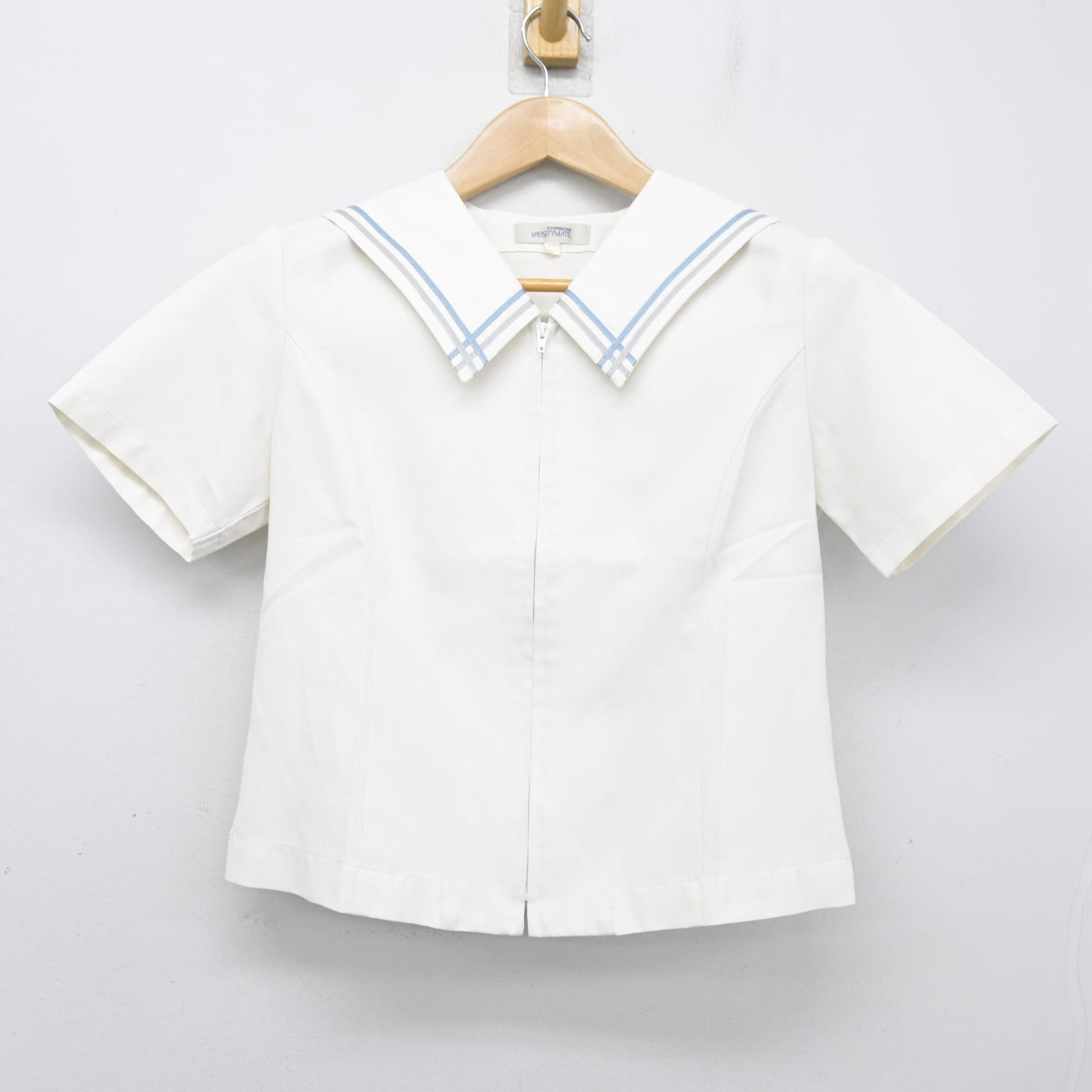 【中古】秋田県 秋田令和高等学校 女子制服 2点 (ニットベスト・セーラー服) sf103819