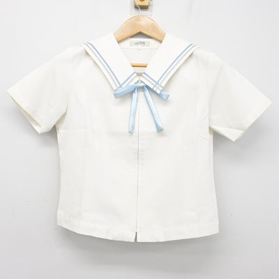 【中古】秋田県 秋田令和高等学校 女子制服 3点 (セーラー服・スカート) sf103820