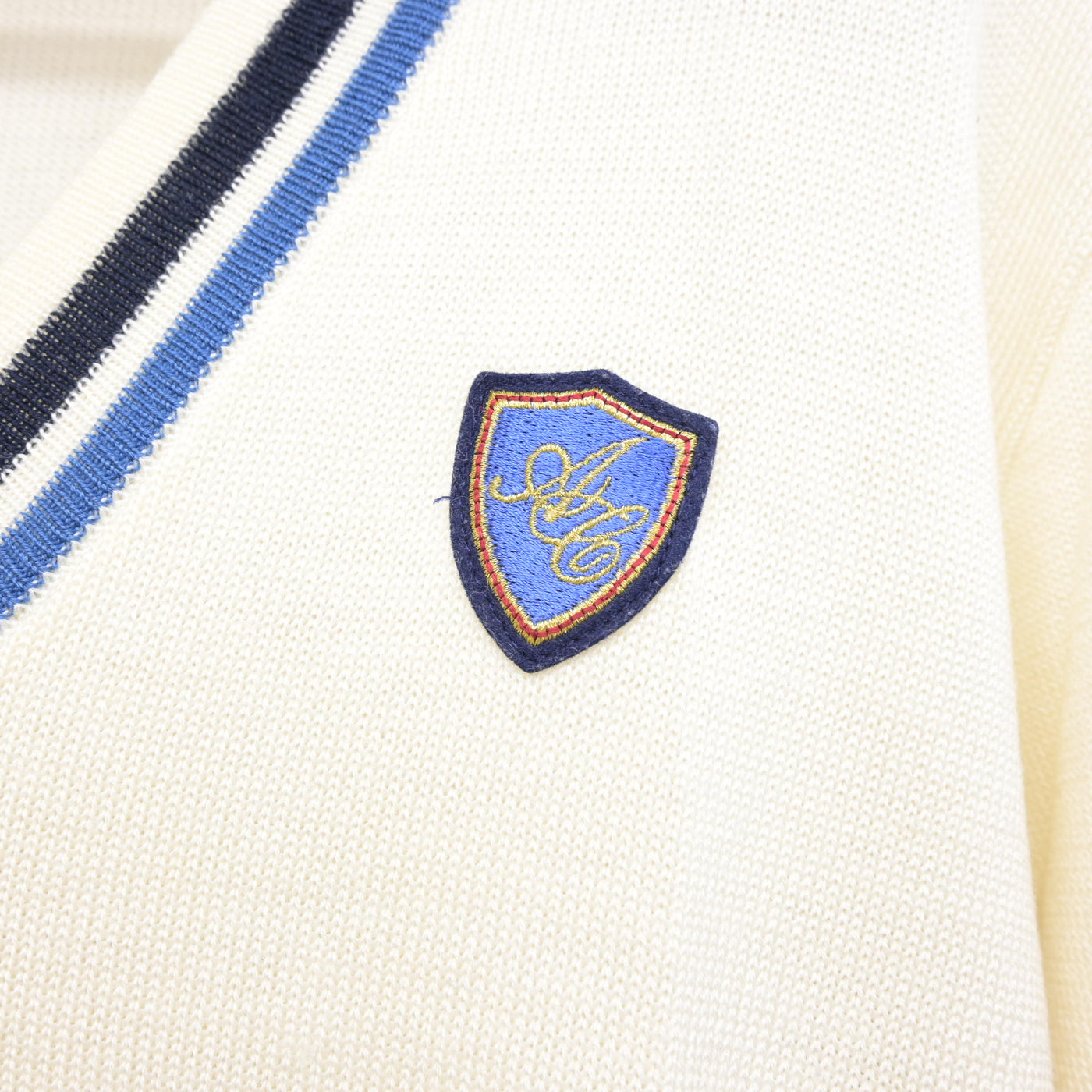 【中古】秋田県 秋田中央高等学校 男子制服 3点 (ブレザー・ニット・ズボン) sf103823