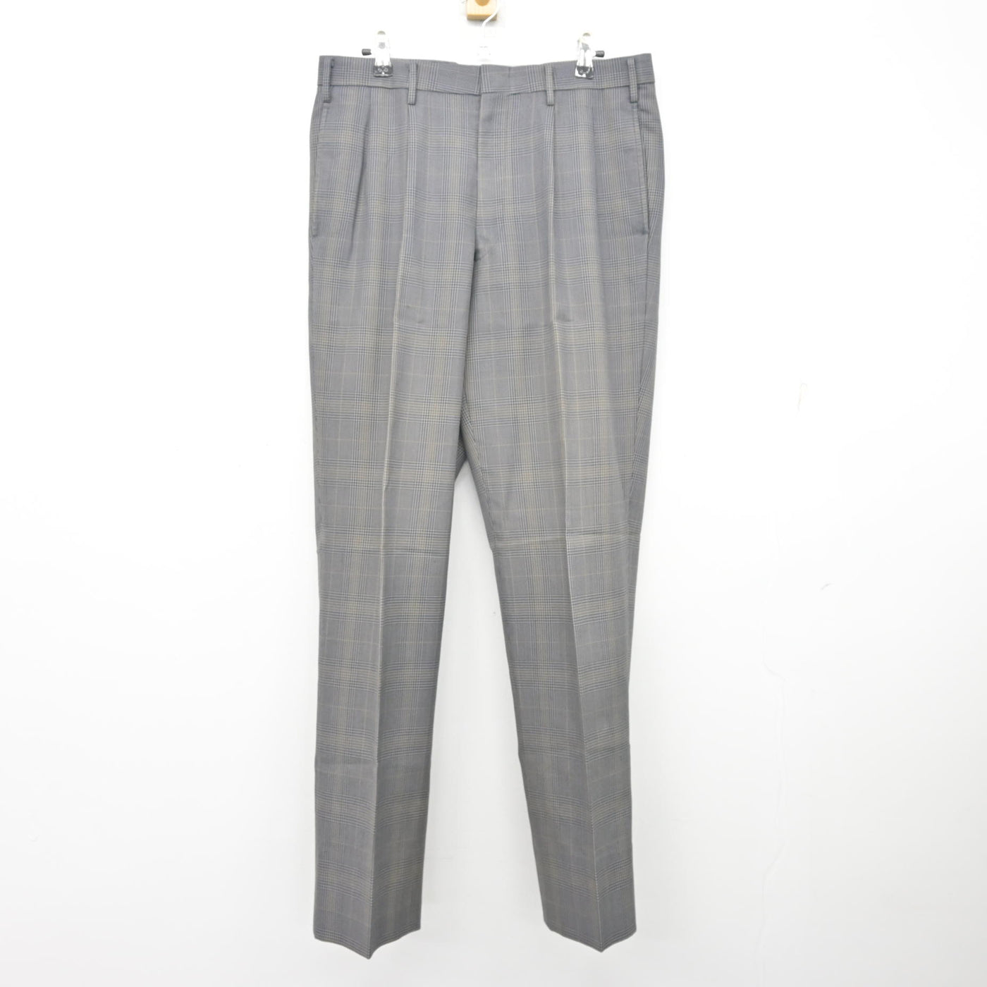 【中古】秋田県 秋田中央高等学校 男子制服 3点 (ブレザー・ニット・ズボン) sf103823