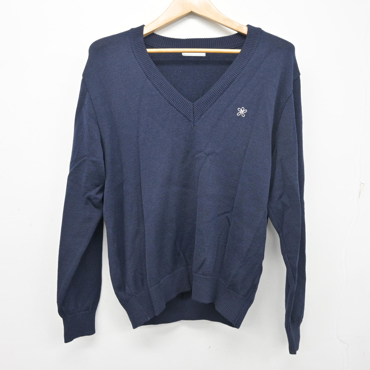 【中古】大阪府 近畿大学附属高等学校 男子制服 2点 (ニット・シャツ) sf103827