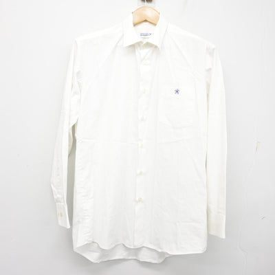 【中古】大阪府 近畿大学附属高等学校 男子制服 2点 (ブレザー・シャツ) sf103828