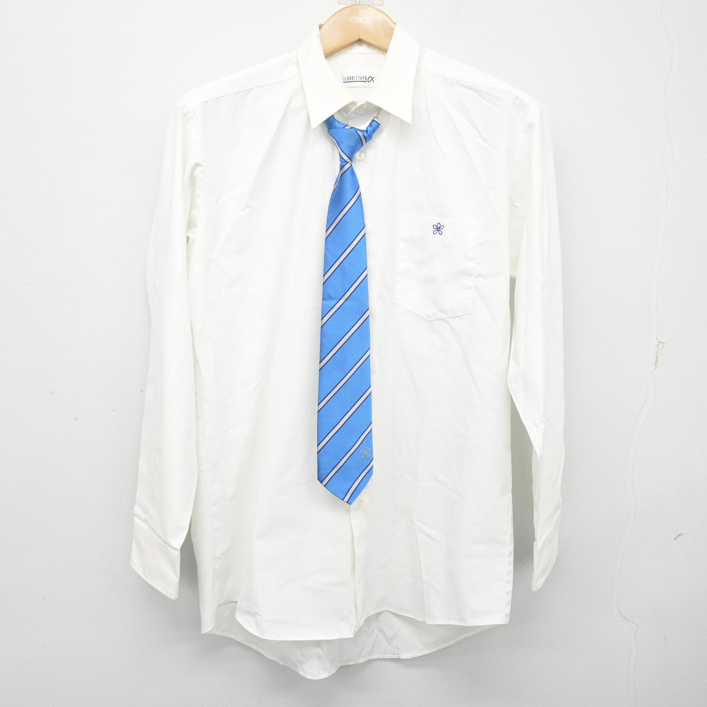 【中古】大阪府 近畿大学附属高等学校 男子制服 4点 (ブレザー・シャツ・ズボン) sf103829