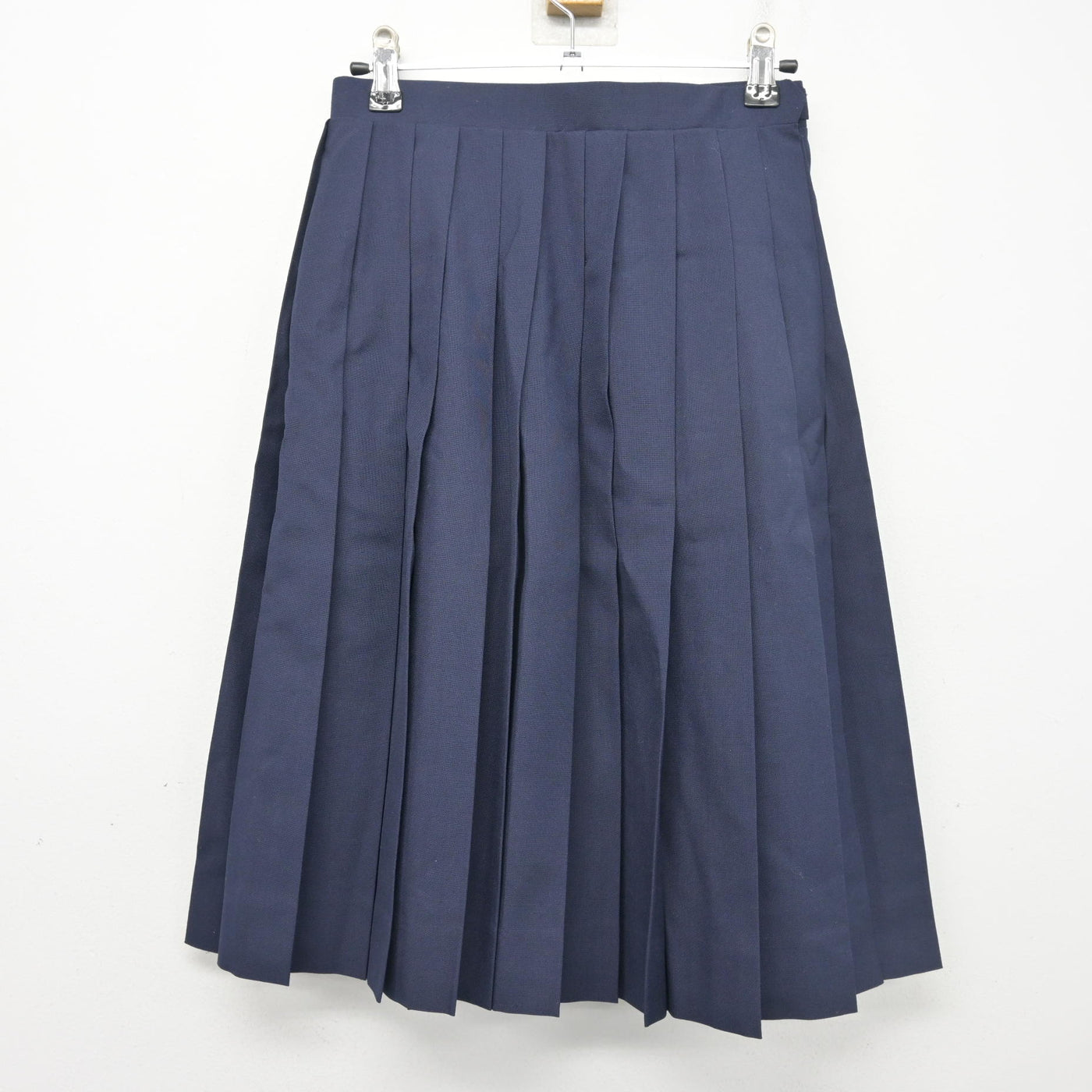 【中古】東京都 目黒区立第七中学校 女子制服 2点 (ベスト・スカート) sf103831