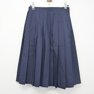 【中古】東京都 目黒区立第七中学校 女子制服 2点 (ベスト・スカート) sf103831