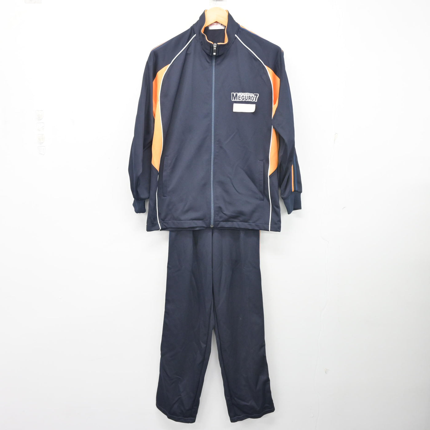 【中古】東京都 目黒区立第七中学校 女子制服 2点 (ジャージ 上・ジャージ 下) sf103832