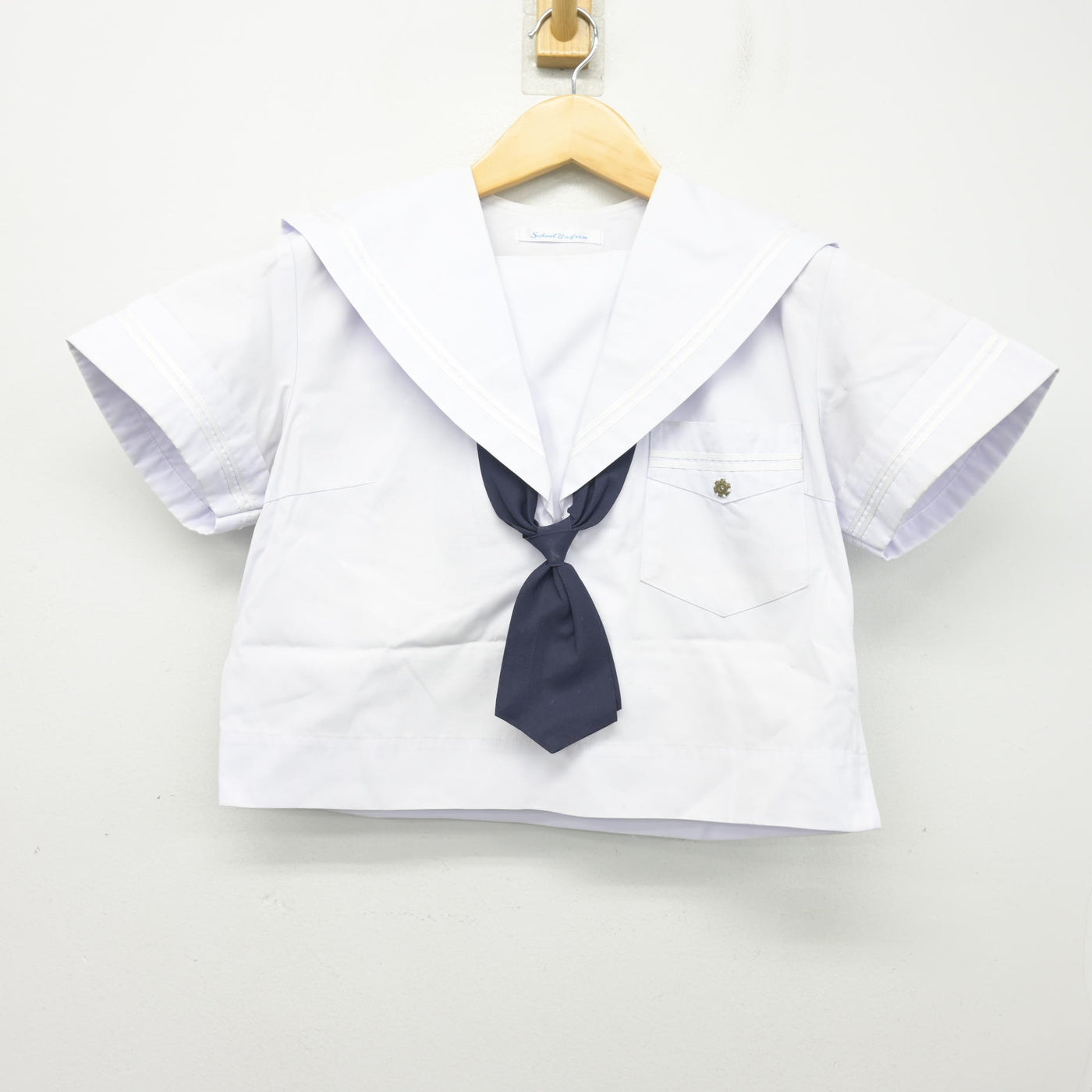 【中古】大阪府 新生野中学校 女子制服 2点 (セーラー服) sf103836