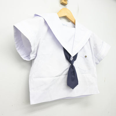 【中古】大阪府 新生野中学校 女子制服 2点 (セーラー服) sf103836