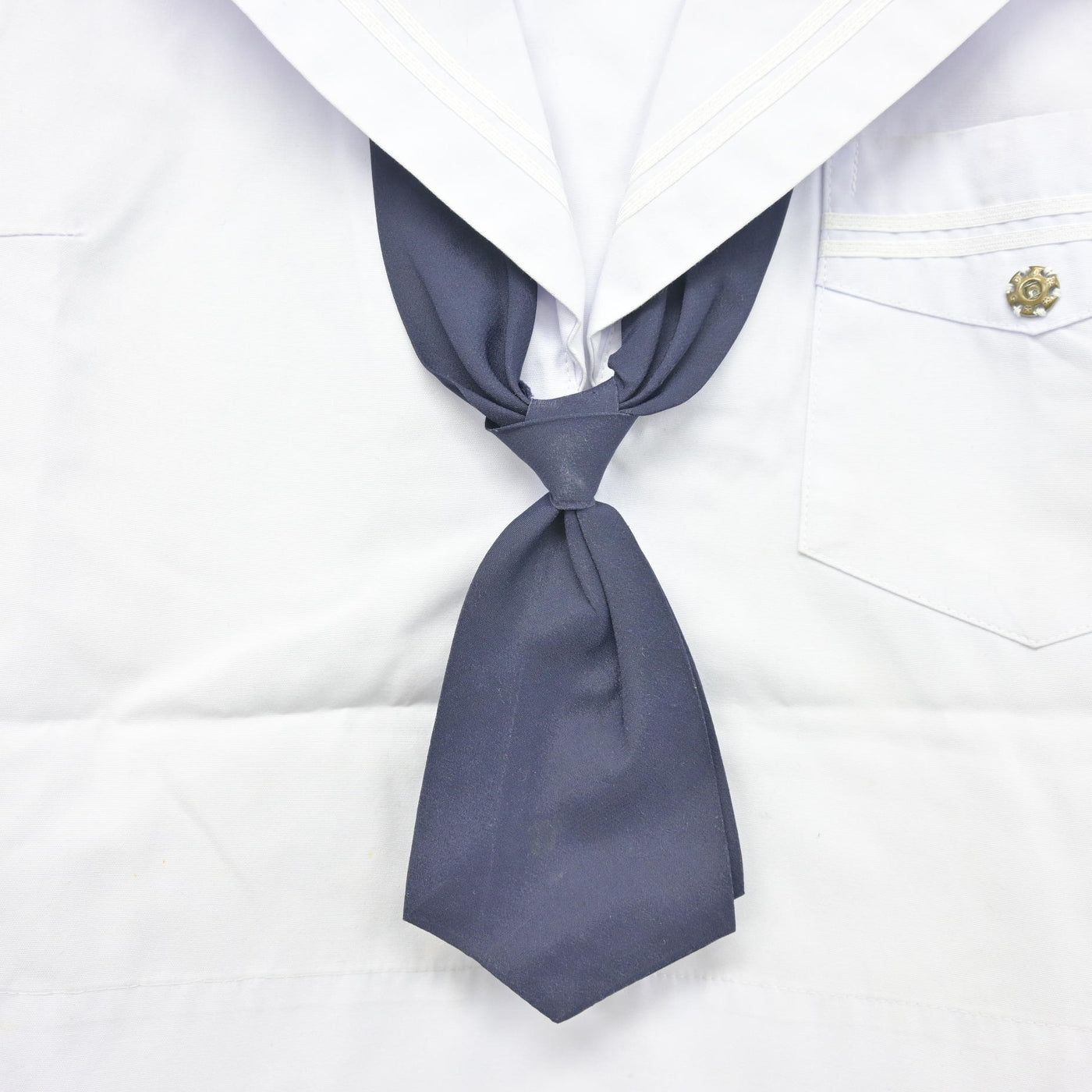 【中古】大阪府 新生野中学校 女子制服 2点 (セーラー服) sf103836