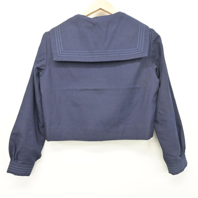【中古】兵庫県 兵庫県立西宮高等学校 女子制服 4点 (セーラー服・ジャンパースカート) sf103839