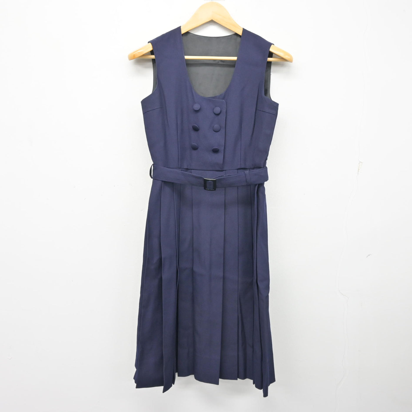 【中古】兵庫県 兵庫県立西宮高等学校 女子制服 4点 (セーラー服・ジャンパースカート) sf103839