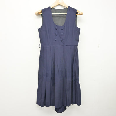 【中古】兵庫県 兵庫県立西宮高等学校 女子制服 3点 (セーラー服・ジャンパースカート) sf103840