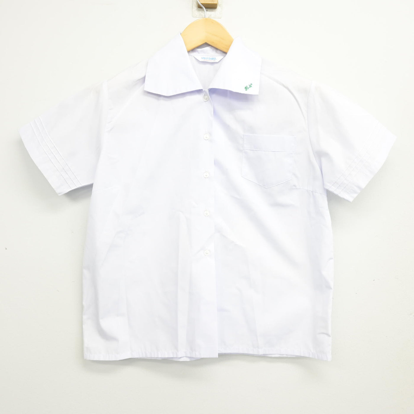 【中古】兵庫県 兵庫県立西宮高等学校 女子制服 2点 (シャツ・ジャンパースカート) sf103841