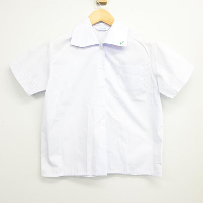 【中古】兵庫県 兵庫県立西宮高等学校 女子制服 2点 (シャツ・ジャンパースカート) sf103841