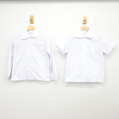 【中古】兵庫県 兵庫県立西宮高等学校 女子制服 3点 (シャツ・シャツ・ジャンパースカート) sf103842