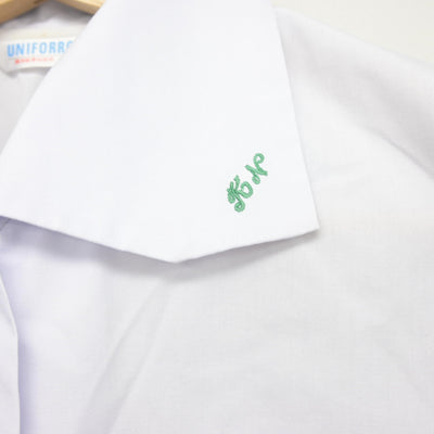 【中古】兵庫県 兵庫県立西宮高等学校 女子制服 2点 (シャツ・シャツ) sf103843