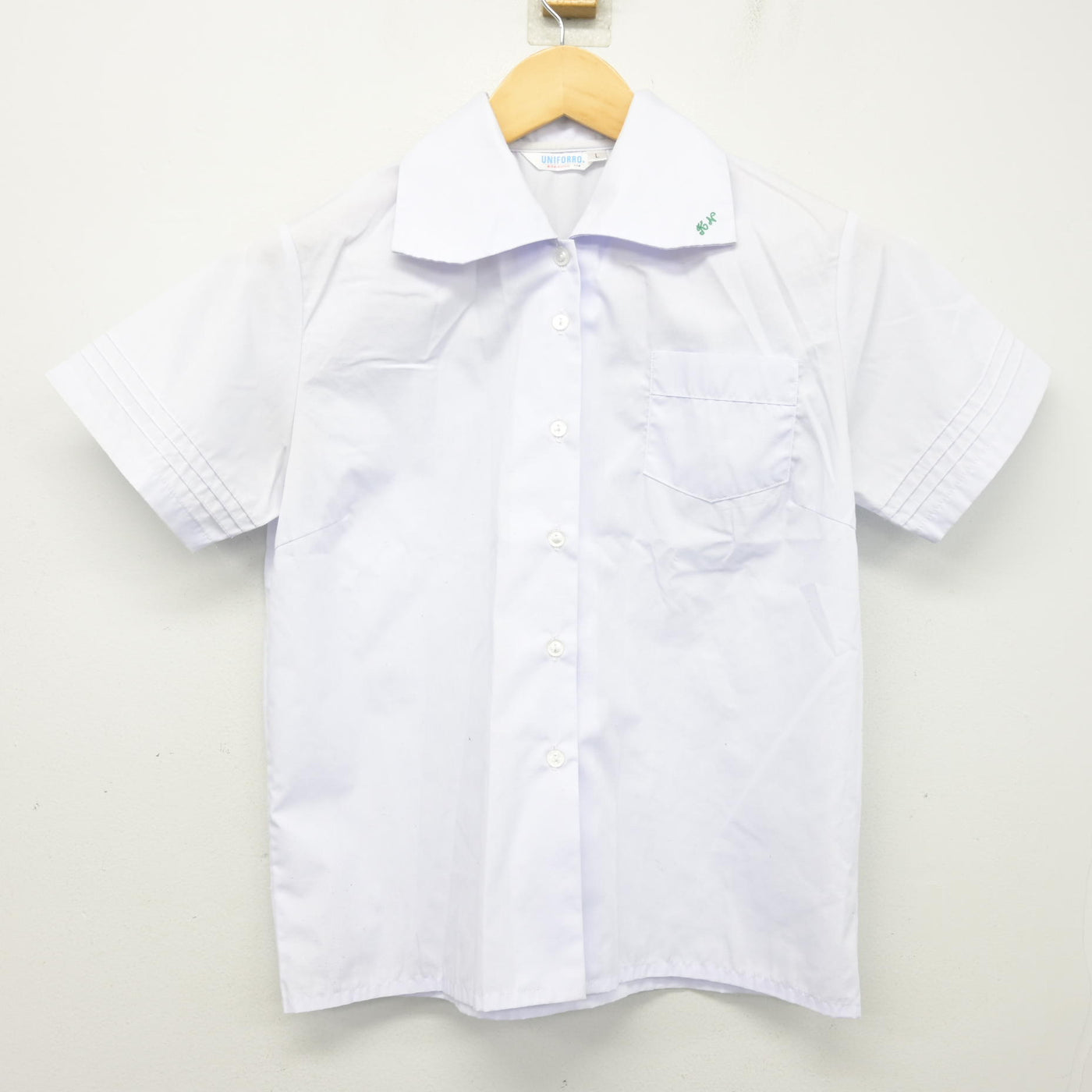 【中古】兵庫県 兵庫県立西宮高等学校 女子制服 2点 (シャツ・シャツ) sf103844