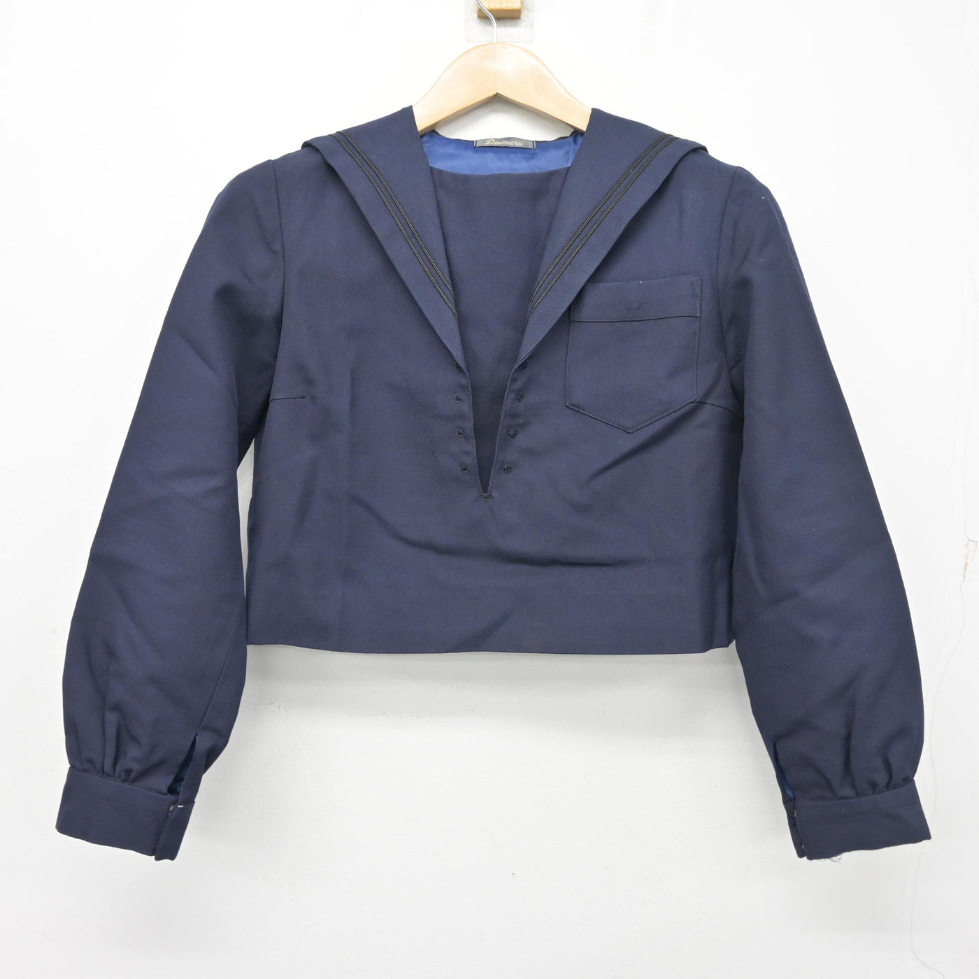 【中古】兵庫県 神戸高等学校 女子制服 1点 (セーラー服) sf103847