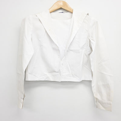 【中古】兵庫県 神戸高等学校 女子制服 2点 (セーラー服・セーラー服) sf103848