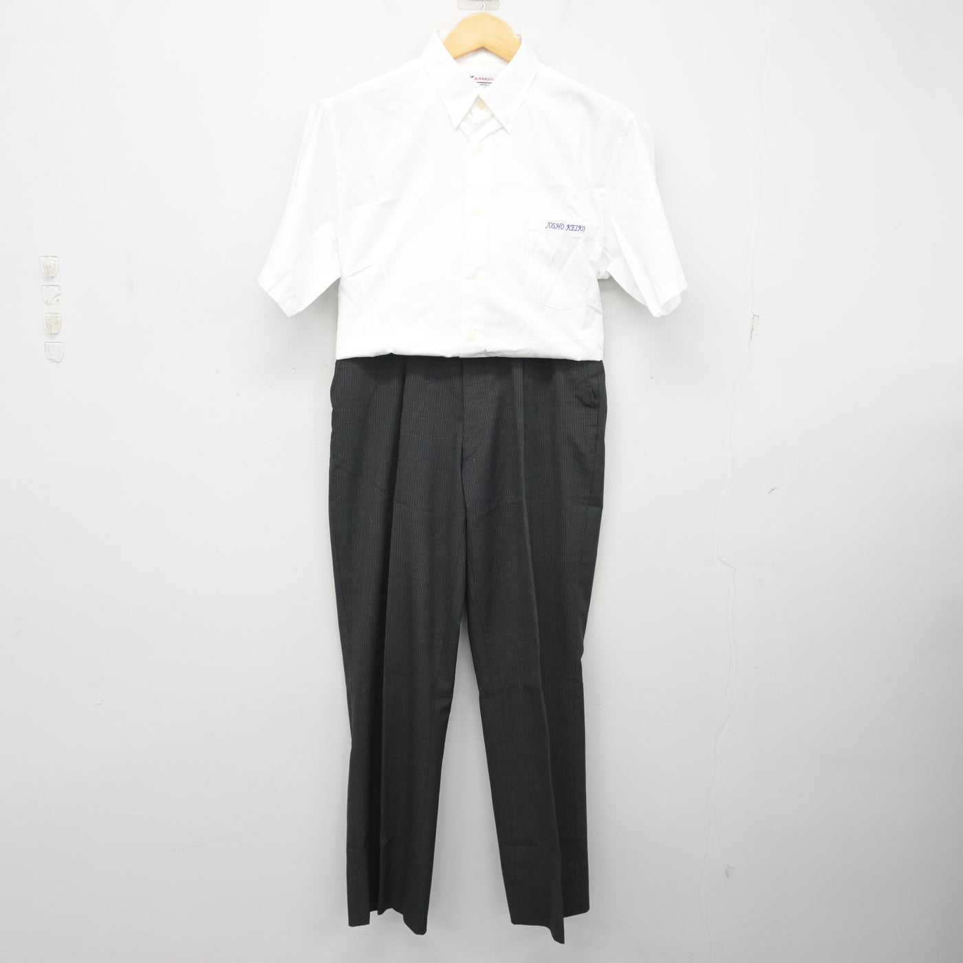 【中古】大阪府 常翔啓光学園高等学校 男子制服 2点 (シャツ・ズボン) sf103850
