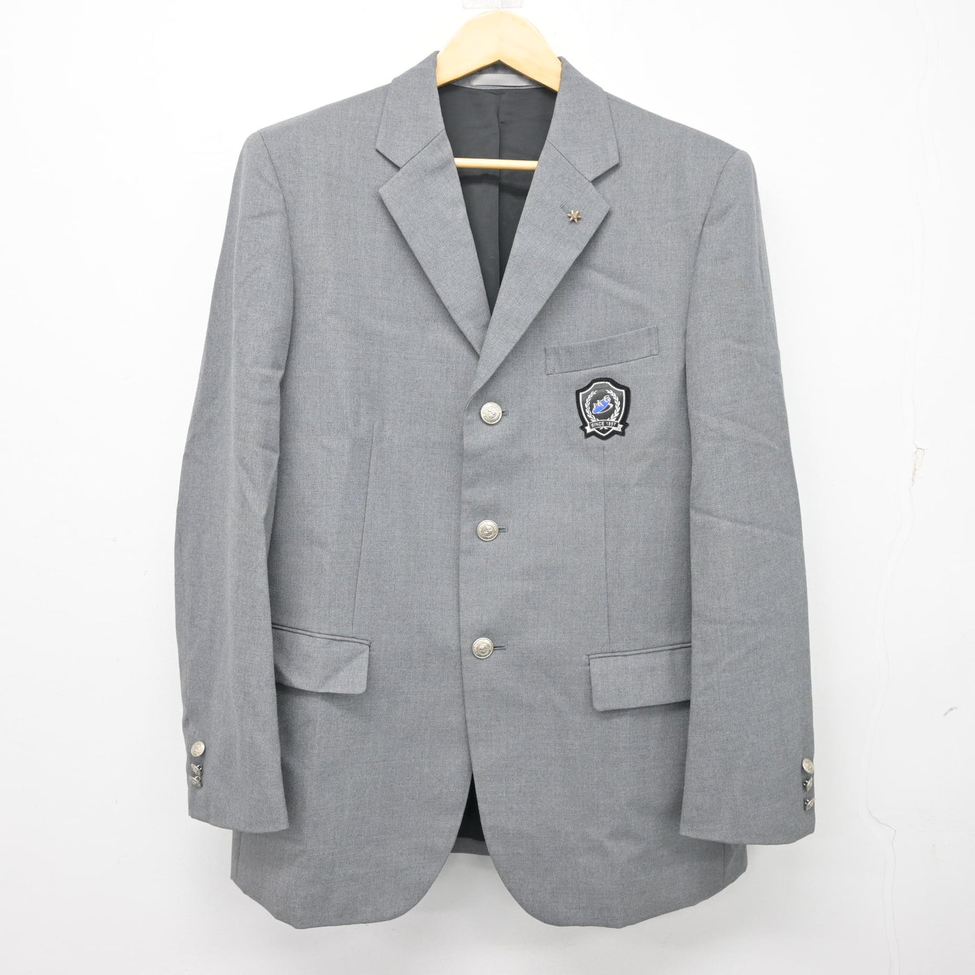 【中古】大阪府 常翔啓光学園高等学校 男子制服 4点 (ブレザー・ズボン) sf103851