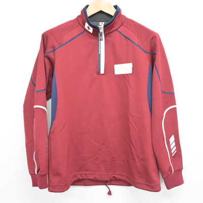 【中古】大阪府 牧野高等学校 男子制服 2点 (ジャージ 上・ジャージ 下) sf103855