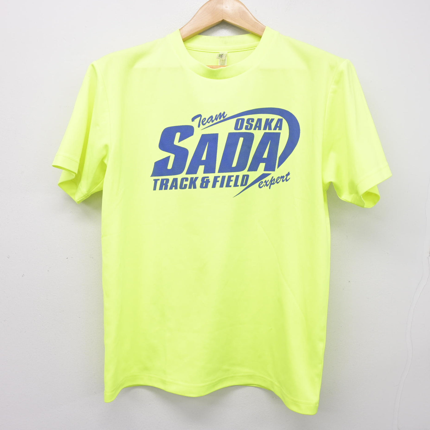 【中古】大阪府 蹉跎中学校/陸上部 男子制服 1点 (シャツ) sf103856