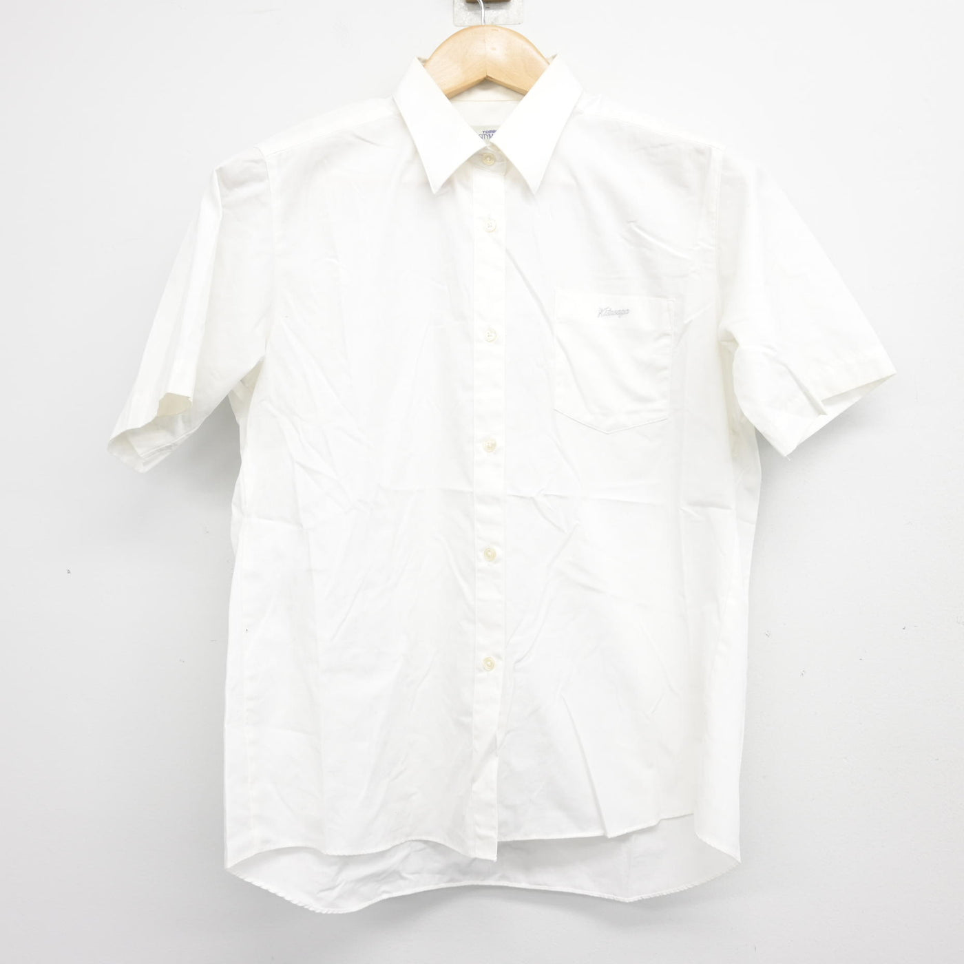 【中古】京都府 北嵯峨高等学校 女子制服 2点 (シャツ・スカート) sf103859