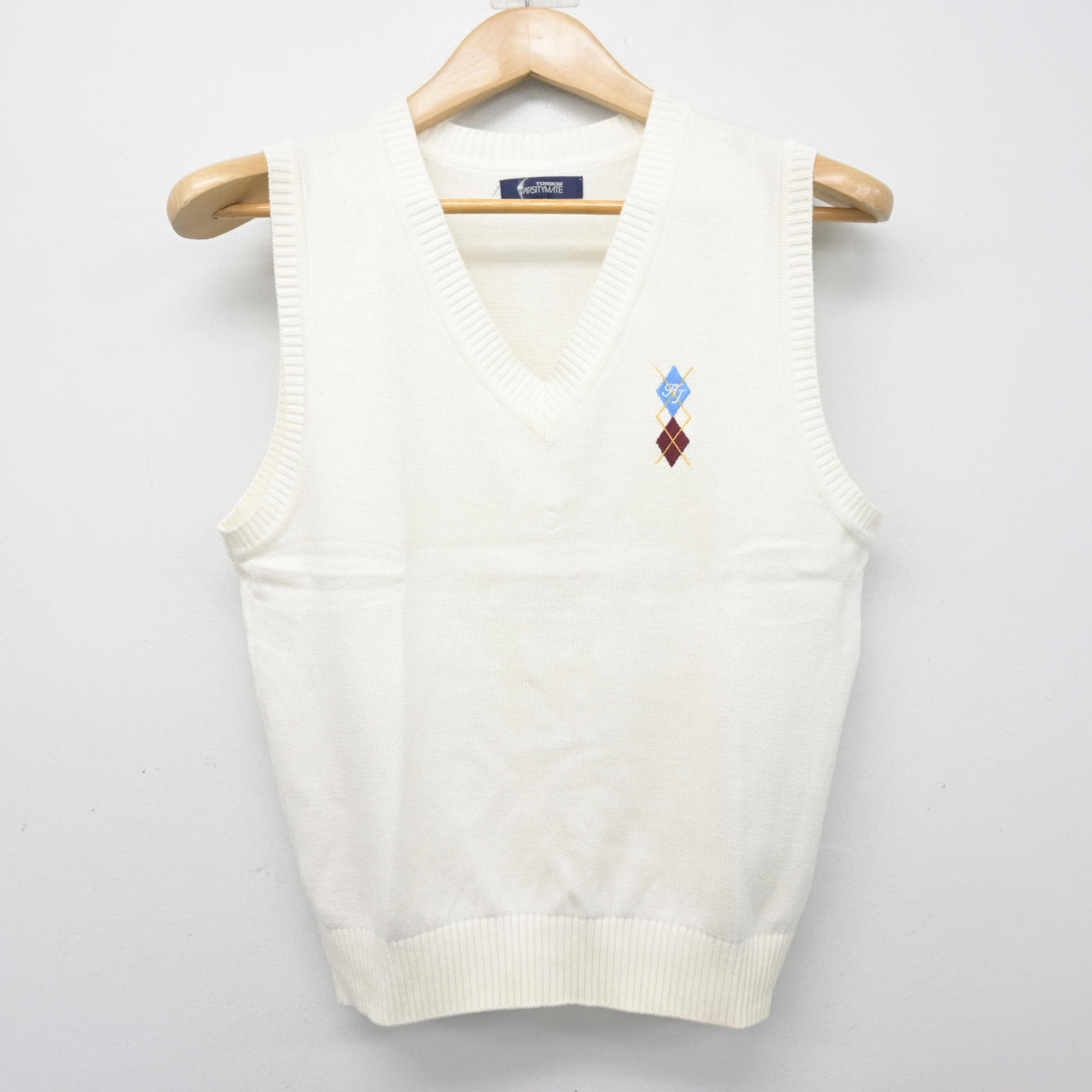 【中古】東京都 八王子実践高等学校/旧制服 女子制服 2点 (ニットベスト・ニット) sf103862