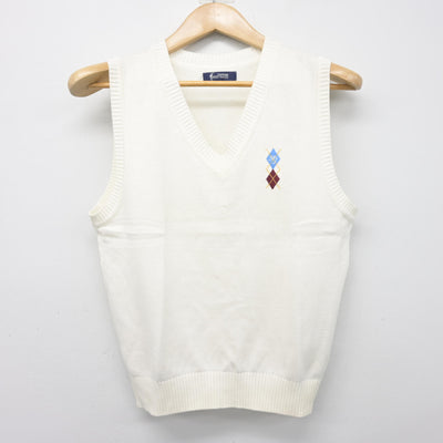 【中古】東京都 八王子実践高等学校/旧制服 女子制服 2点 (ニットベスト・ニット) sf103862