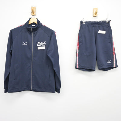 【中古】東京都 八王子実践高等学校 女子制服 2点 (ジャージ 上・体操服 下) sf103864