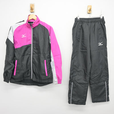 【中古】東京都 八王子実践高等学校/ソフトテニス部 女子制服 2点 (ジャージ 上・ジャージ 下) sf103866