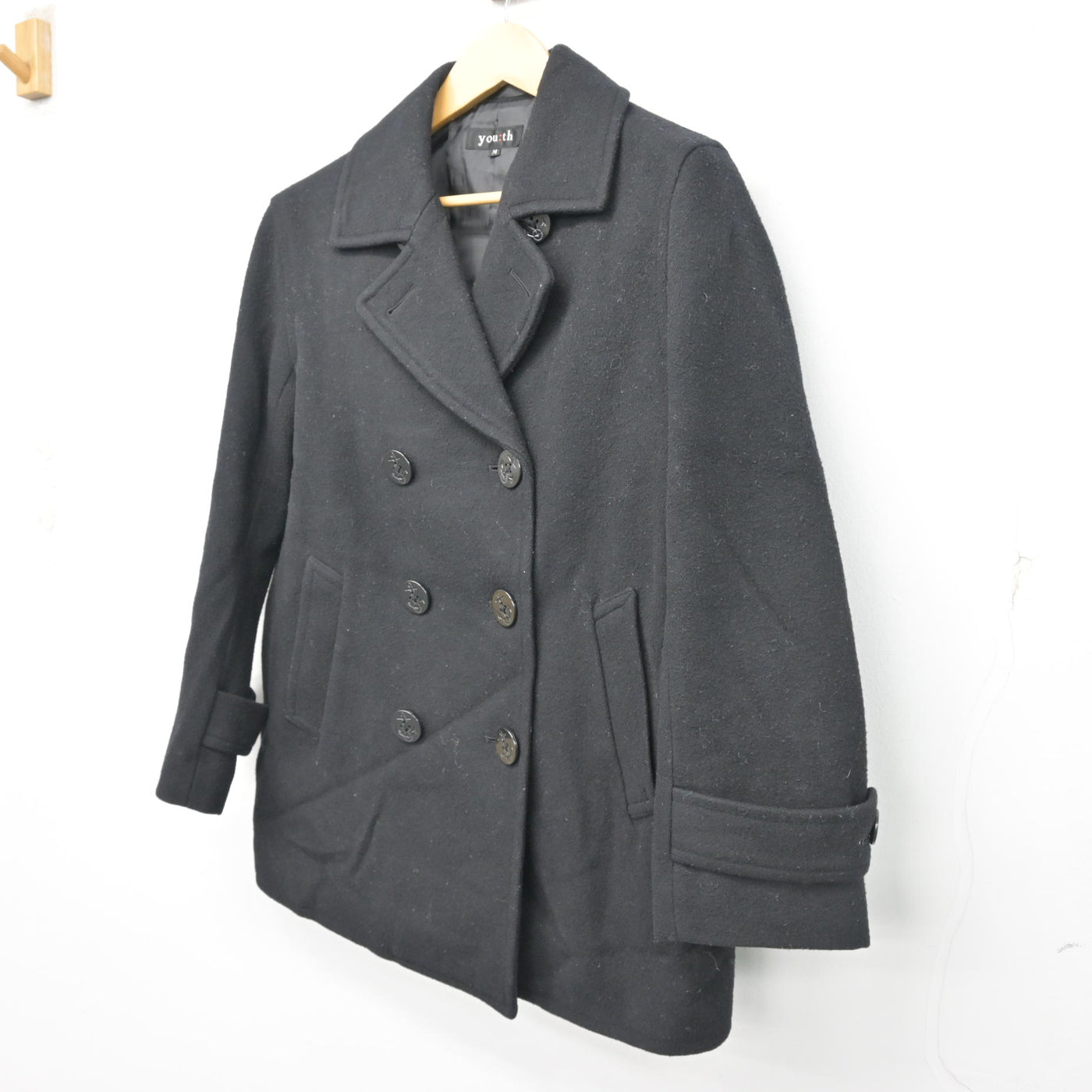 【中古】東京都 八王子実践高等学校 女子制服 1点 (コート) sf103867