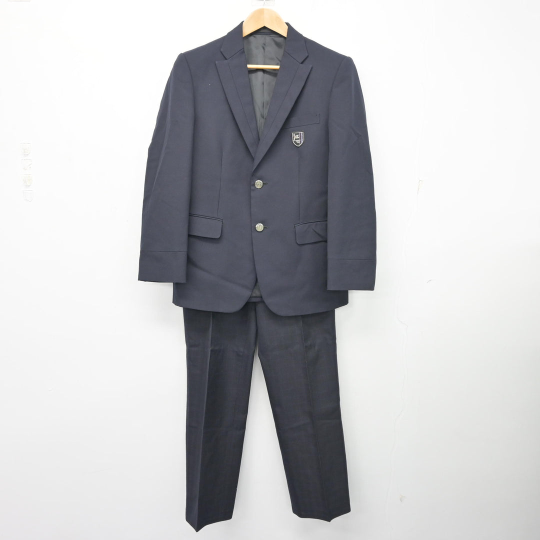 中古】東京都 昭和第一学園高等学校 男子制服 2点 (ブレザー・ズボン