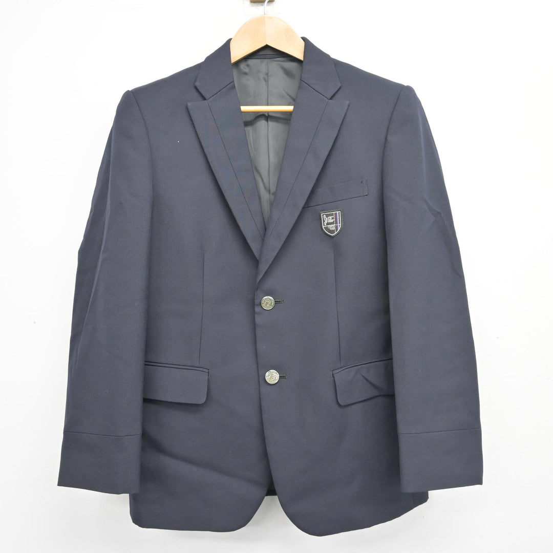 中古】東京都 昭和第一学園高等学校 男子制服 2点 (ブレザー・ズボン