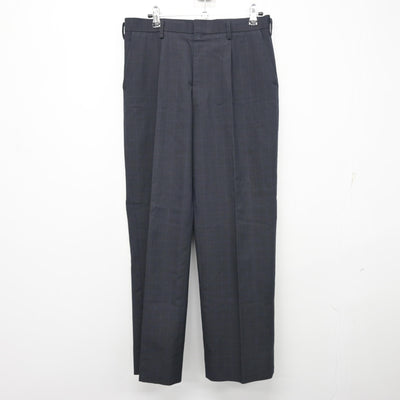 【中古】東京都 昭和第一学園高等学校 男子制服 2点 (ニットベスト・ズボン) sf103872