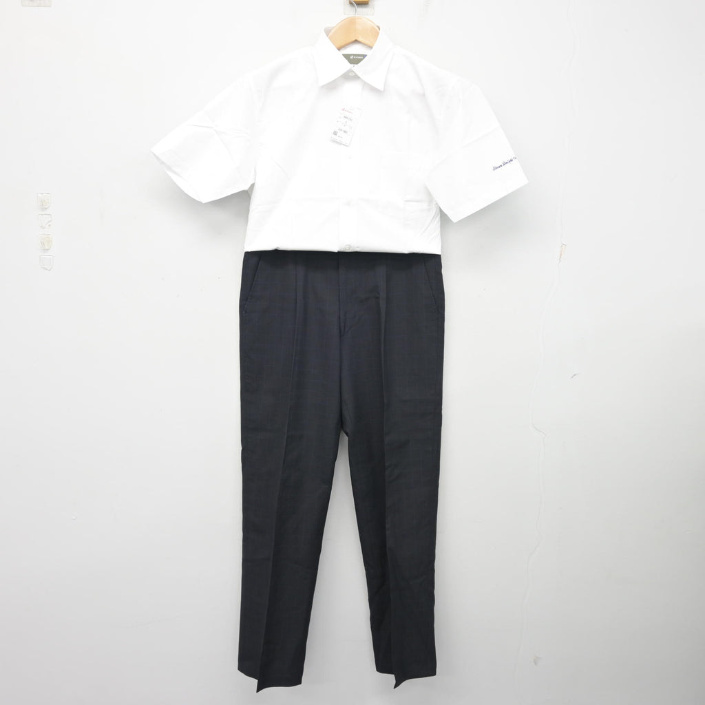 中古】東京都 昭和第一学園高等学校 男子制服 2点 (シャツ・ズボン 