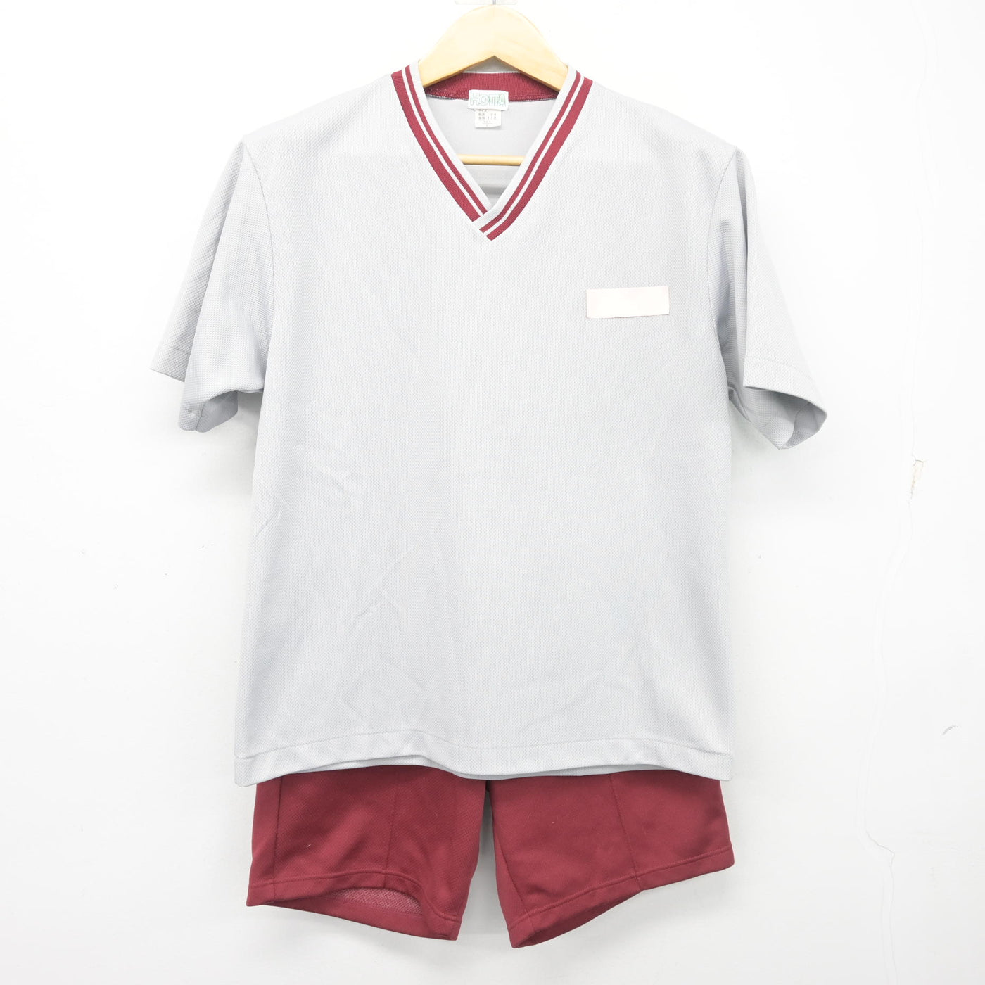 【中古】愛知県 津島北翔高等学校 女子制服 2点 (体操服 上・体操服 下) sf103878