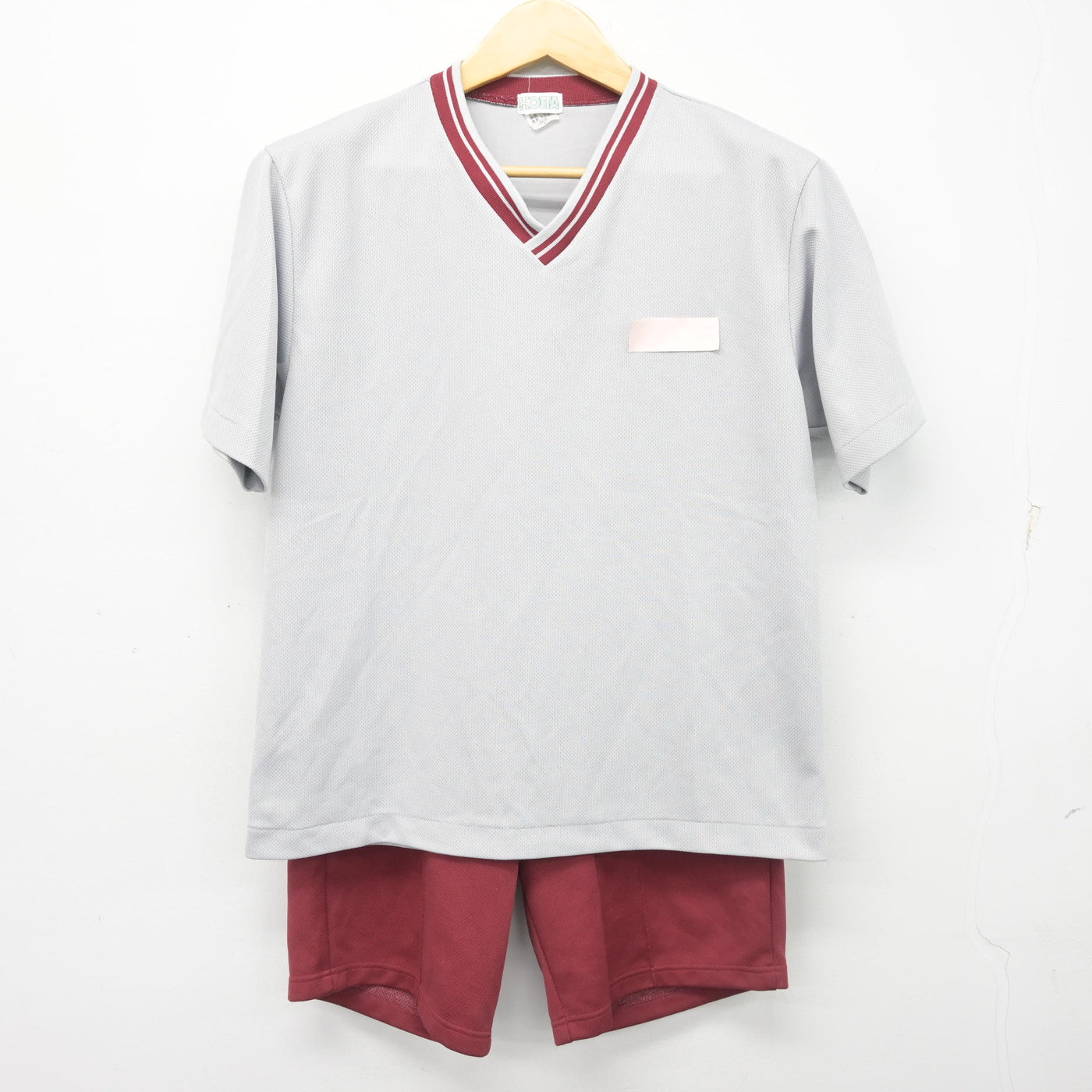 【中古】愛知県 津島北翔高等学校 女子制服 2点 (体操服 上・体操服 下) sf103880