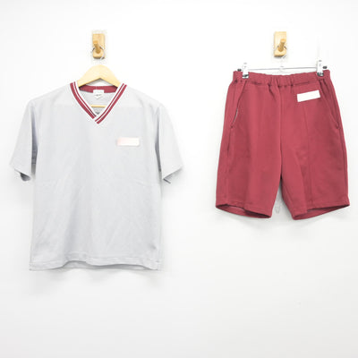 【中古】愛知県 津島北翔高等学校 女子制服 2点 (体操服 上・体操服 下) sf103880